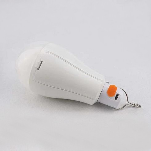 15W USB Rechargeable LED Bulb Portable Emergency Sunlight Bulb 2400mAh
